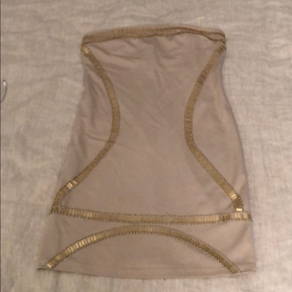 NWT strapless mini dress